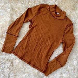 FP Long Sleeve Mockneck Top